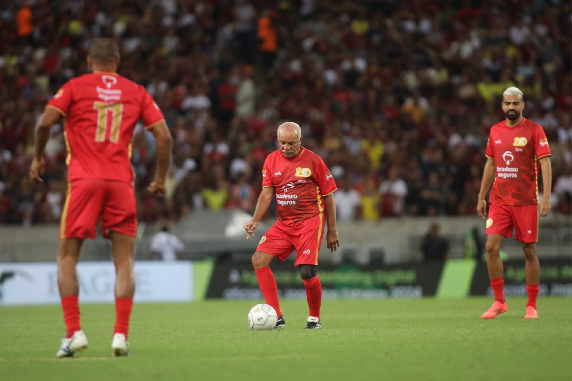 Jogo das Estrelas no Maracanã - Pedro Teixeira/ Agência O Dia