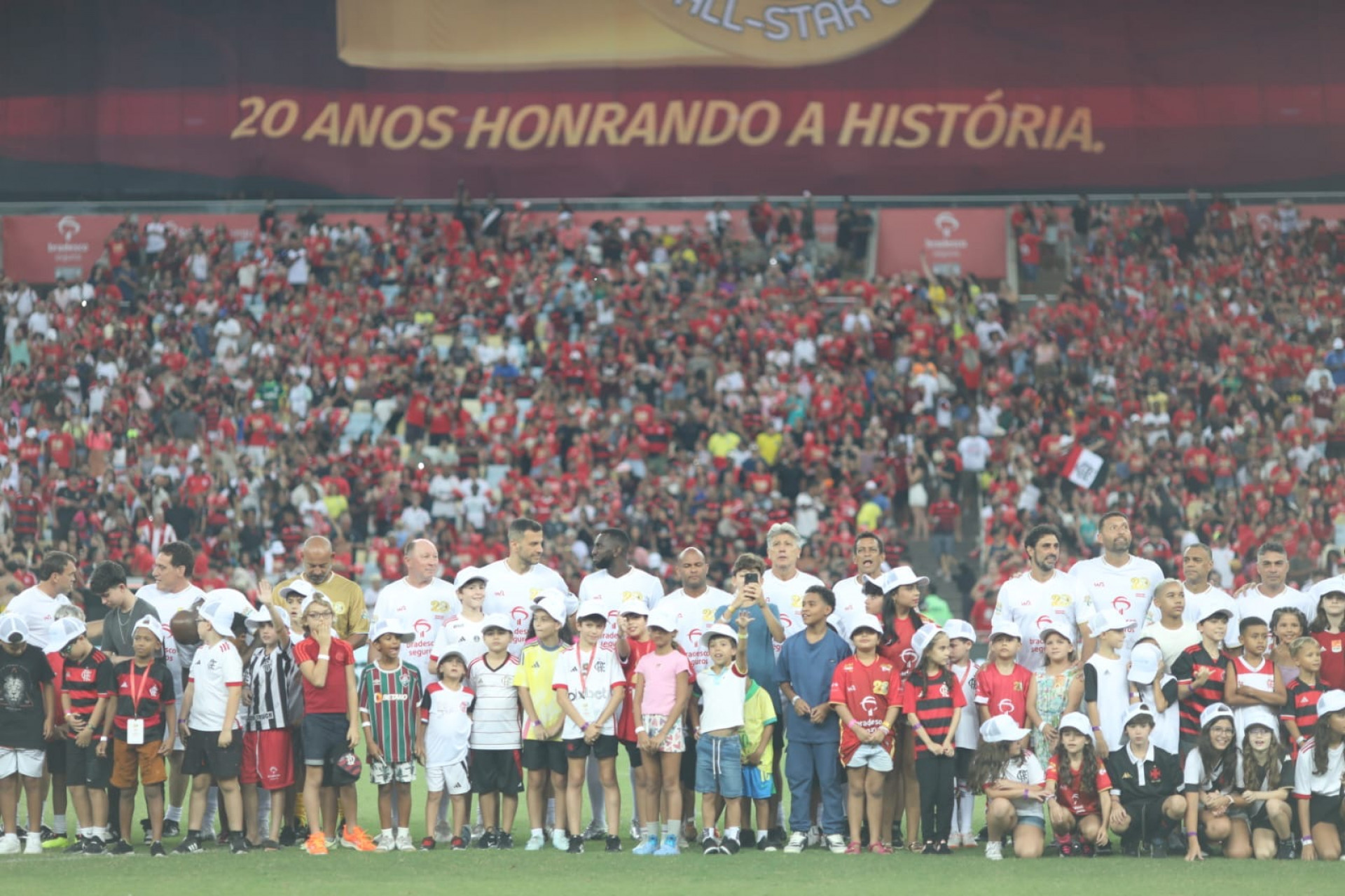 Jogo das Estrelas no Maracanã - Pedro Teixeira/ Agência O Dia
