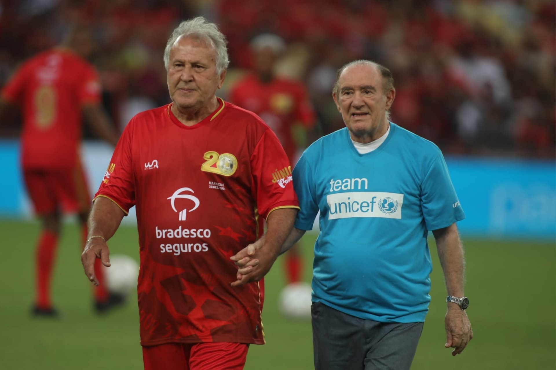 Jogo das Estrelas no Maracanã - Pedro Teixeira/ Agência O Dia