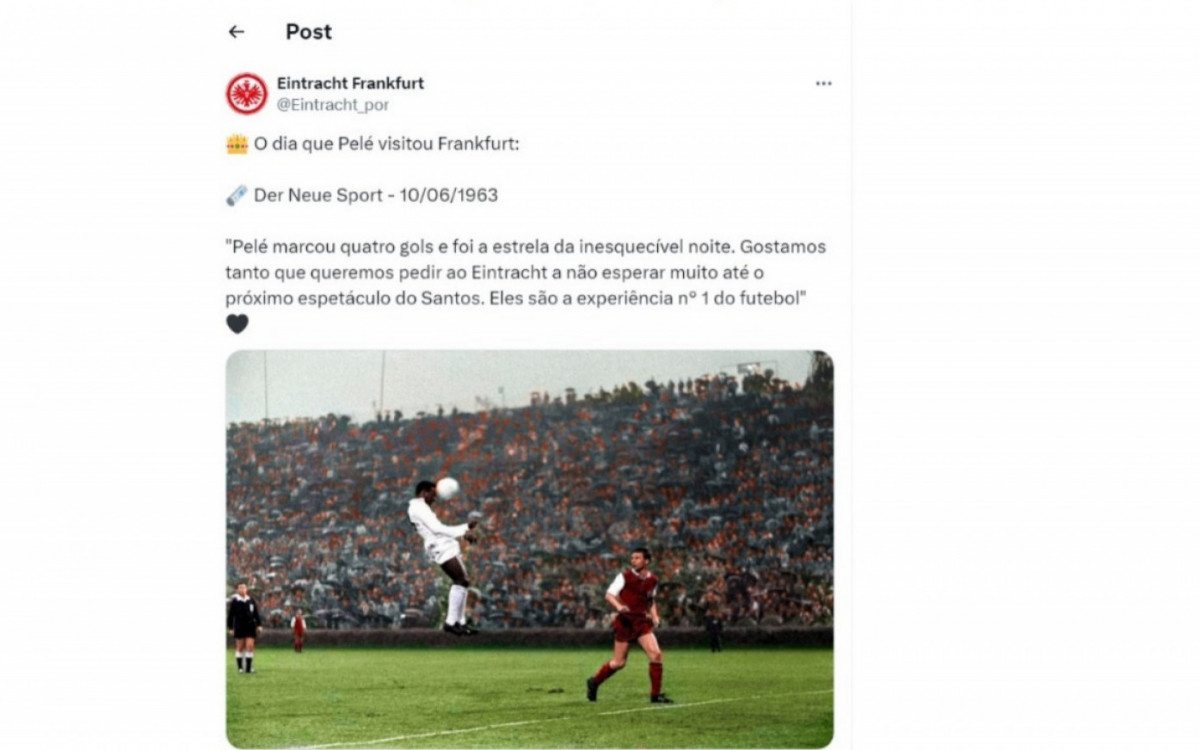 Morte de Pelé completou dois anos. Rei do futebol recebeu homenagens nas redes sociais