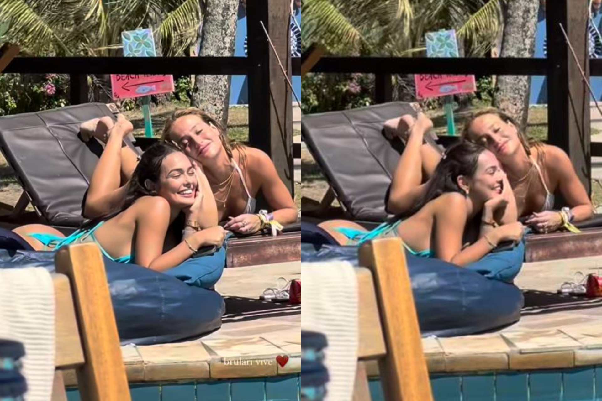 Larissa Santos e Bruna Griphao  - Reprodução / Instagram 