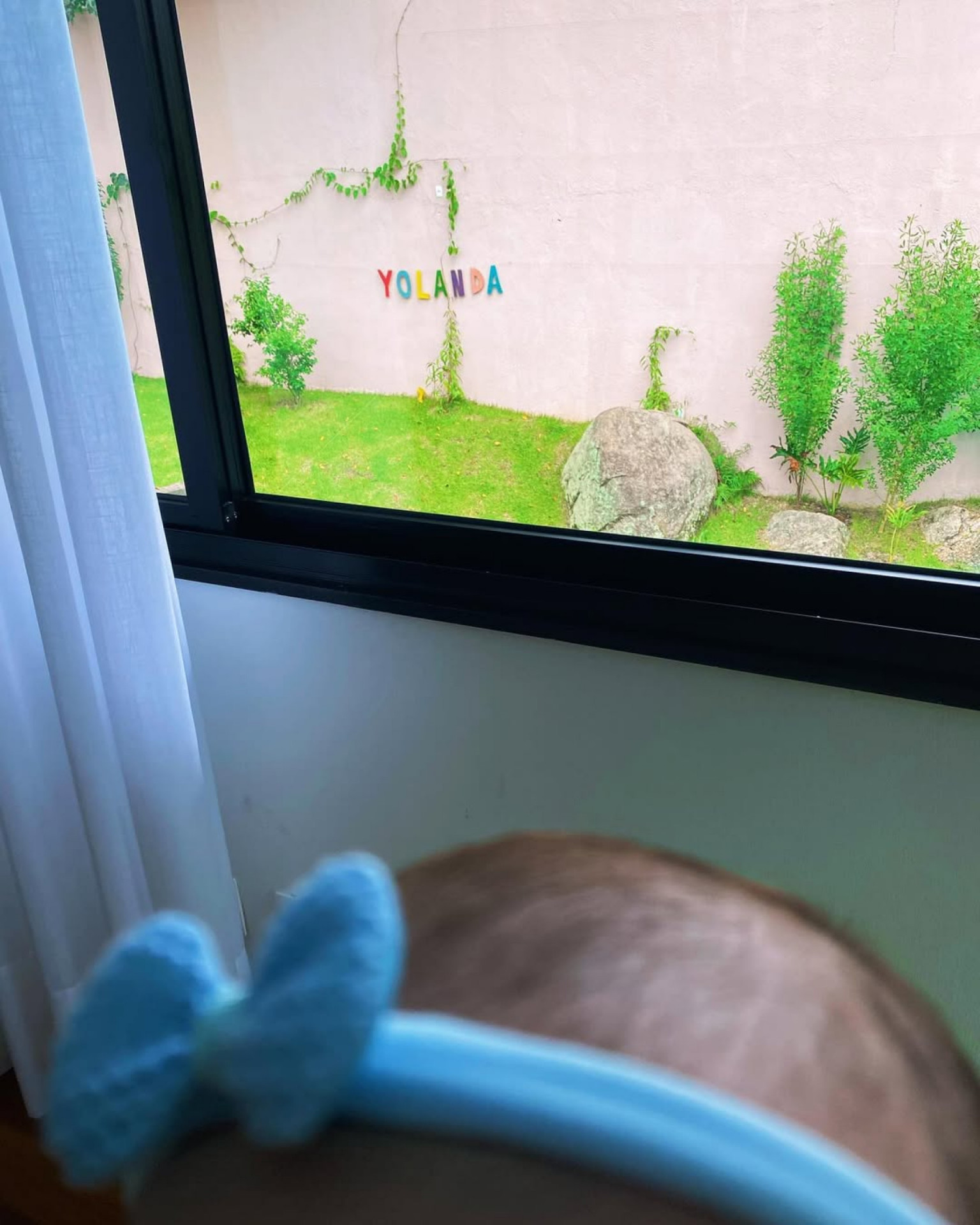 Andreia Horta posta foto da cabecinha da filha Yolanda  - Reprodução/Instagram