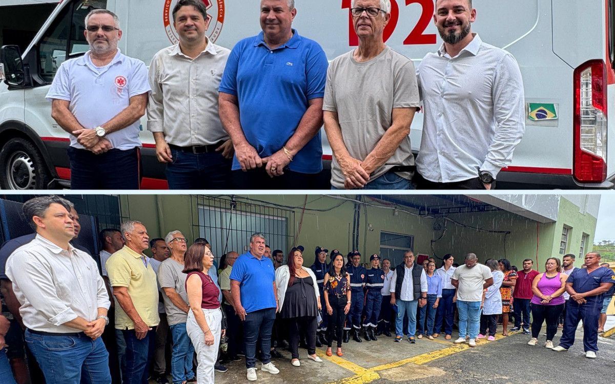 Gean Marcos, secretários, samudianos e outros convidados