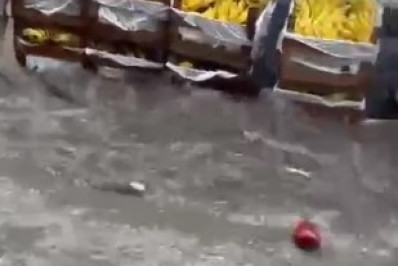 Vídeo: forte chuva atinge cidades do estado do Rio