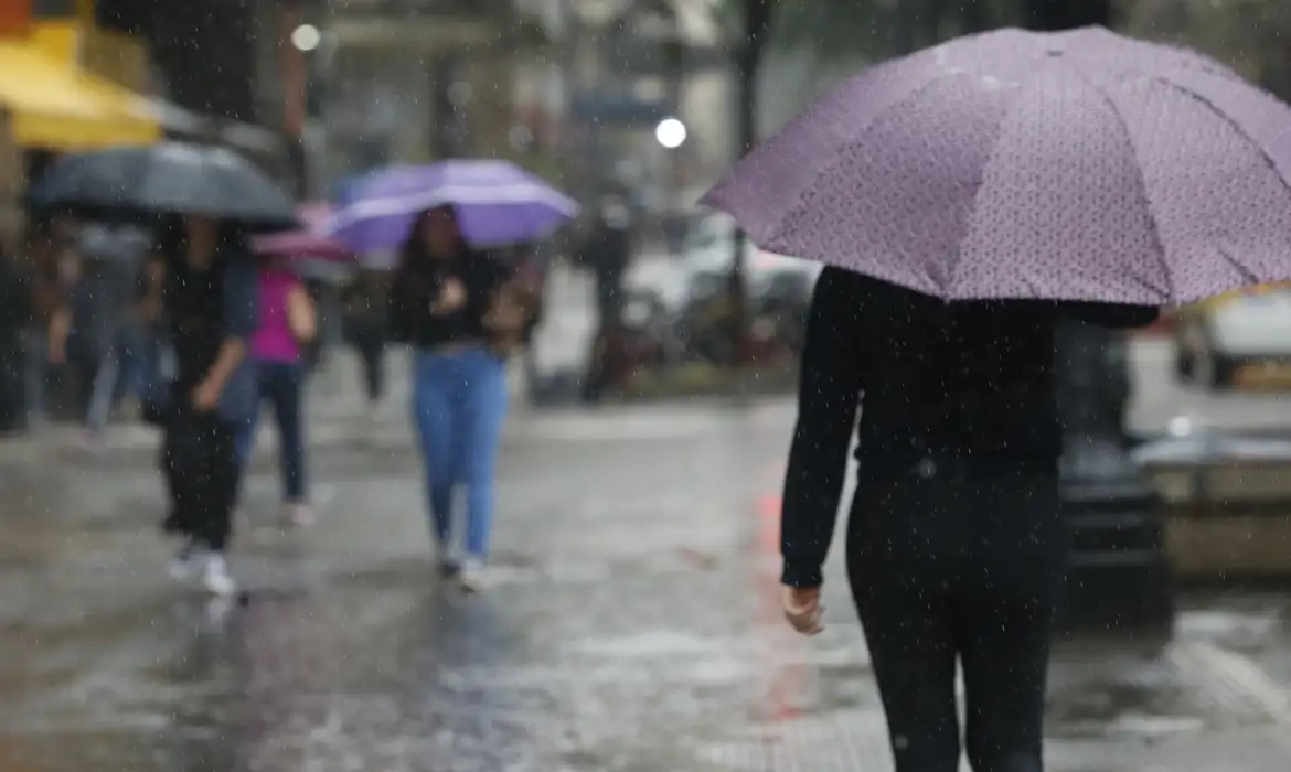 SP tem alerta de chuva e ventos fortes até segunda-feira