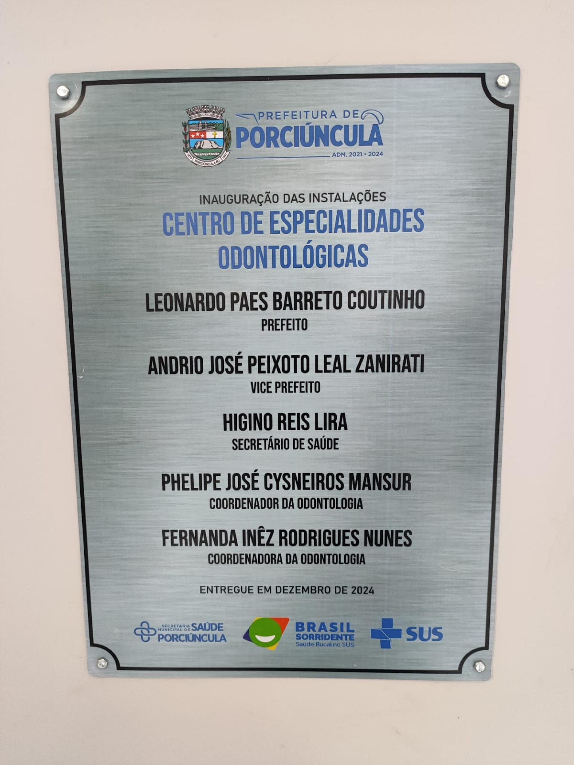~Ultima entrega do prefeito que se despede, Léo Coutinho