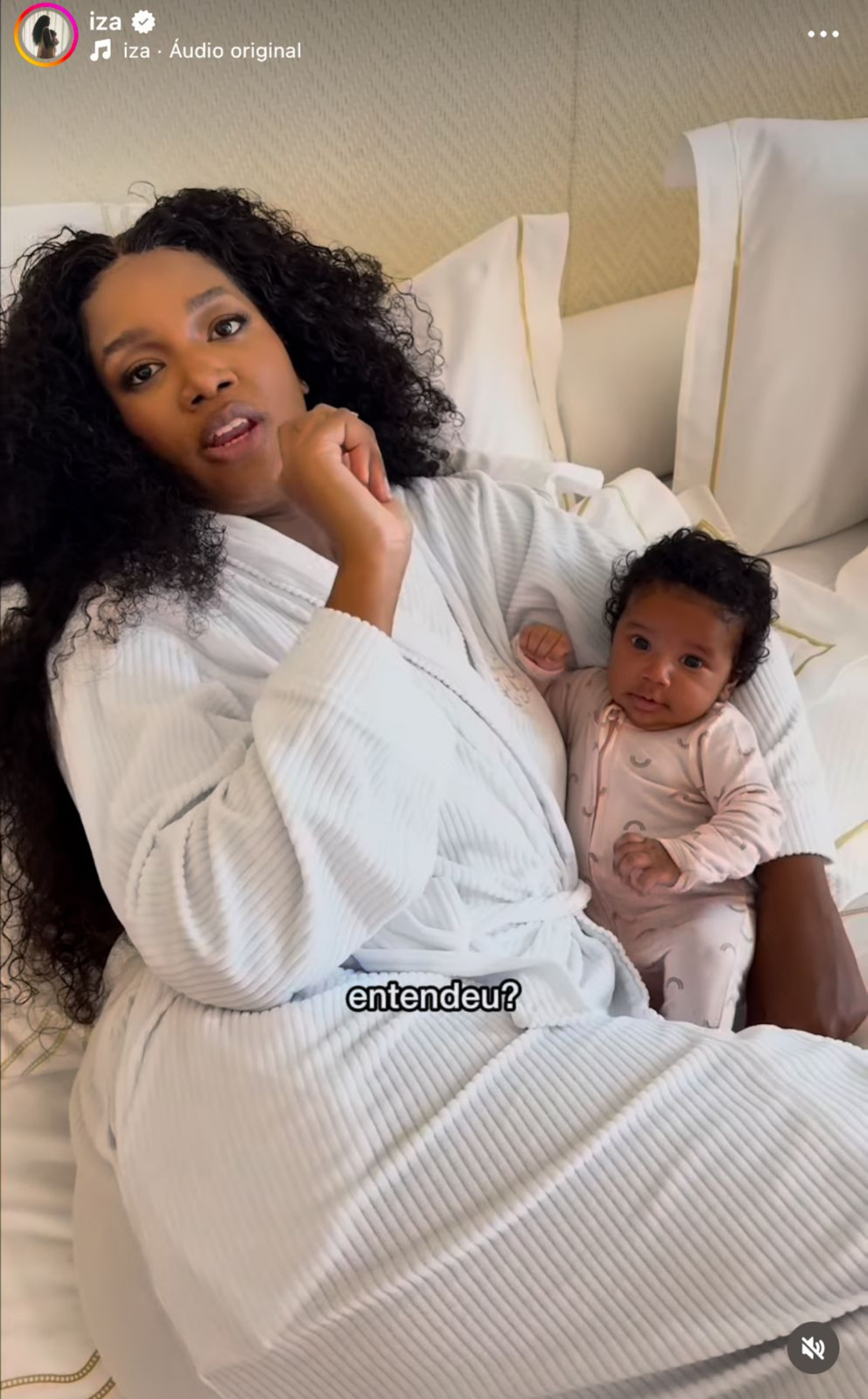 Iza relembra momentos de 2024 ao lado da filha, Nala - Reprodu&ccedil;&atilde;o Instagram