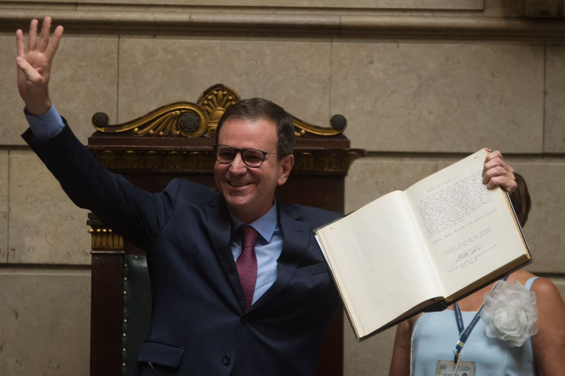 Eduardo Paes inicia seu quarto mandato como prefeito do RIo - Armando Paiva / Agência O Dia