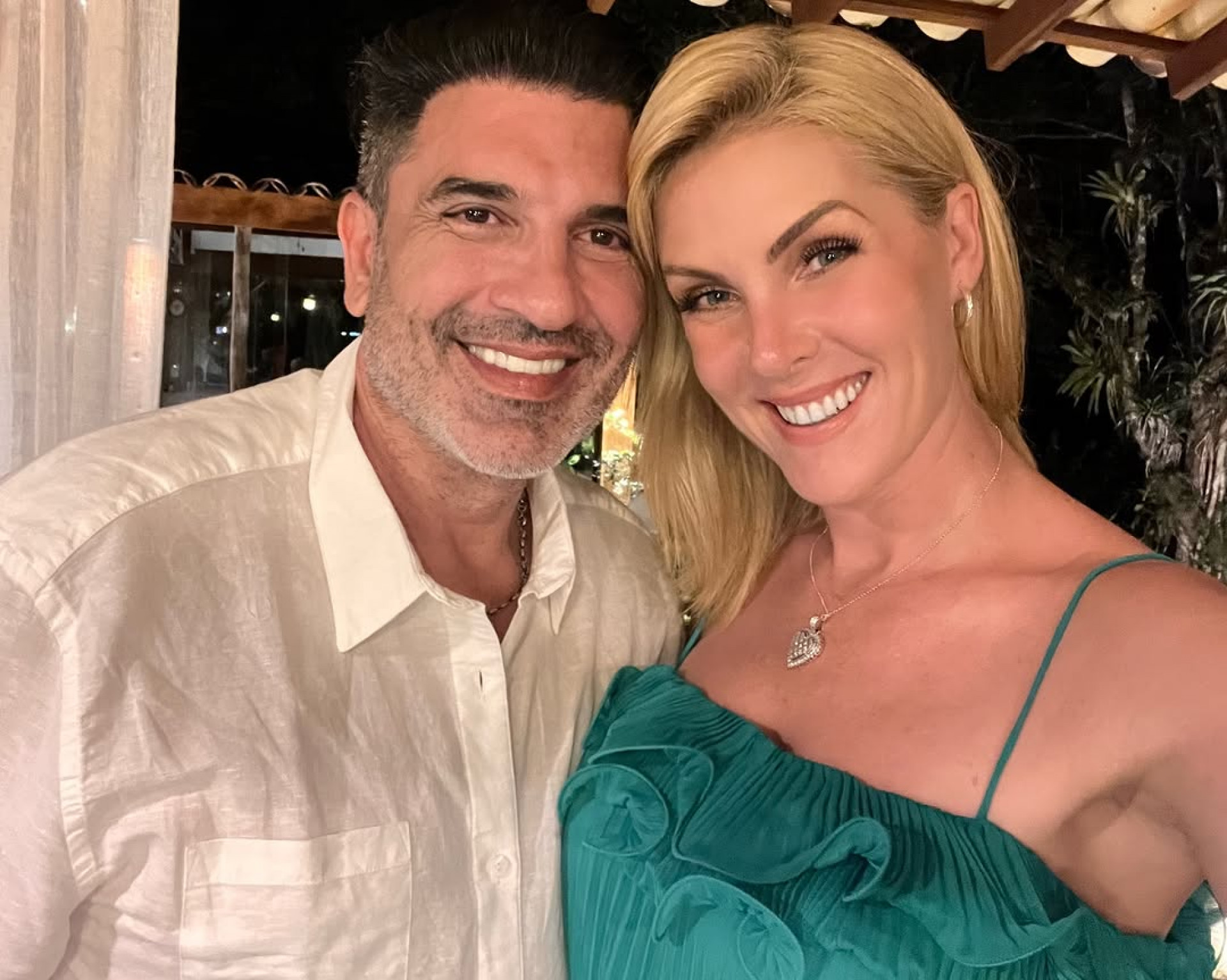 Ana Hickmann e Edu Guedes no Ano Novo - Reprodução/Instagram