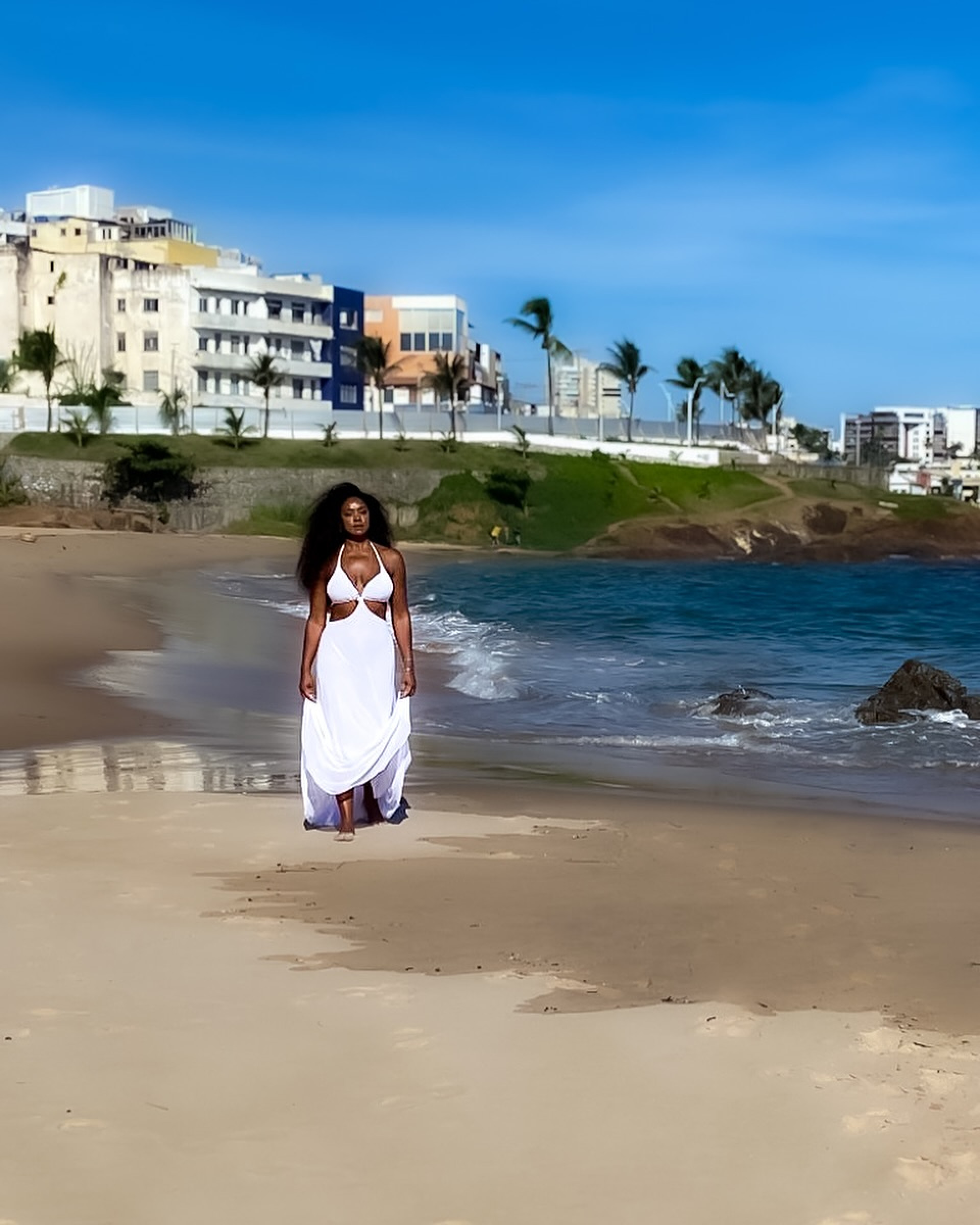 Cris Vianna brilhou na Praia do Preá, no Ceará na viarada do ano  - Reprodução / Instagram 