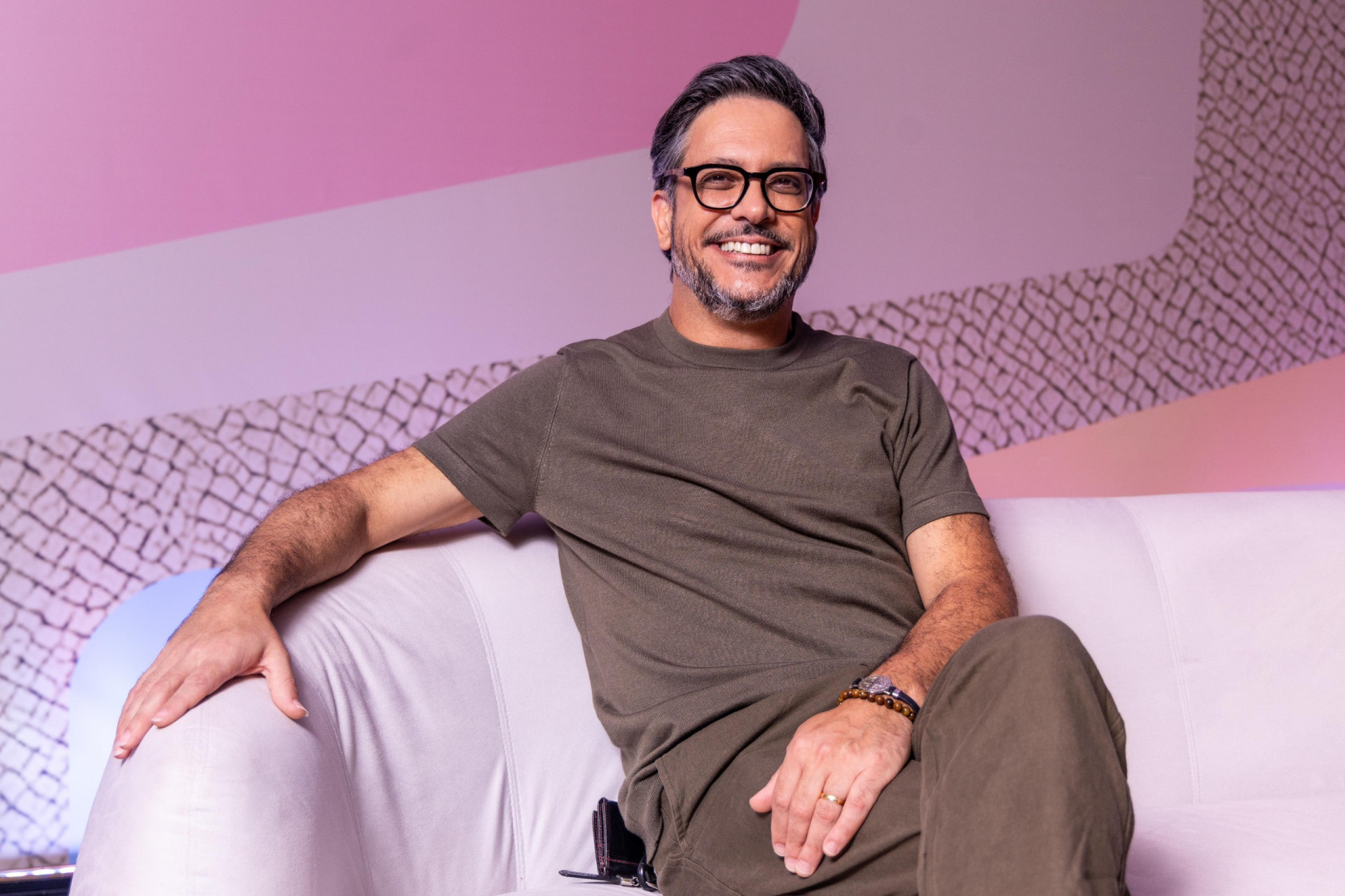 Lucio Mauro Filho conta que pretende cuidar mais da saúde em 2025 - TV Globo / Beatriz Damy