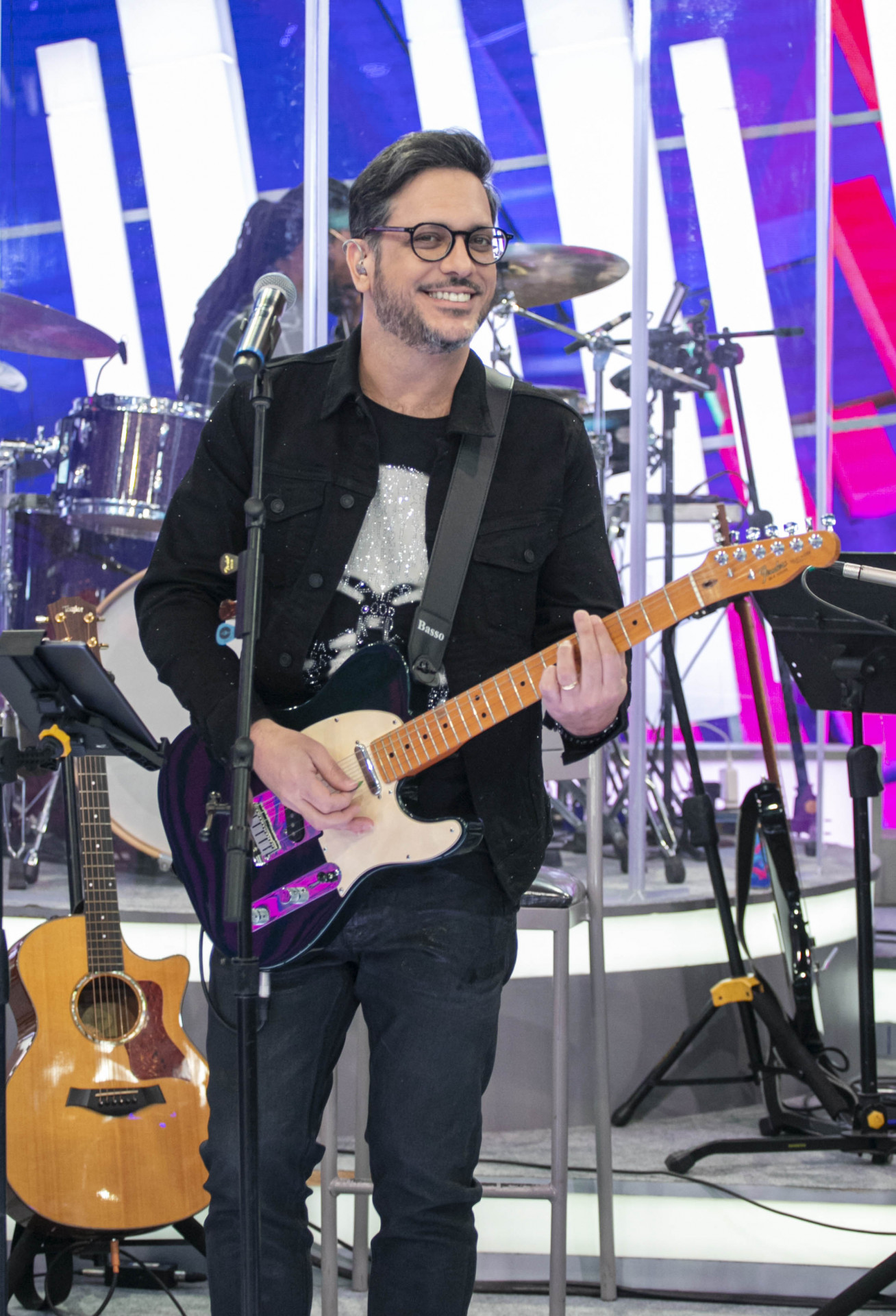 Lucio Mauro Filho conta que pretende cuidar mais da saúde em 2025 - TV Globo / Paulo Belote