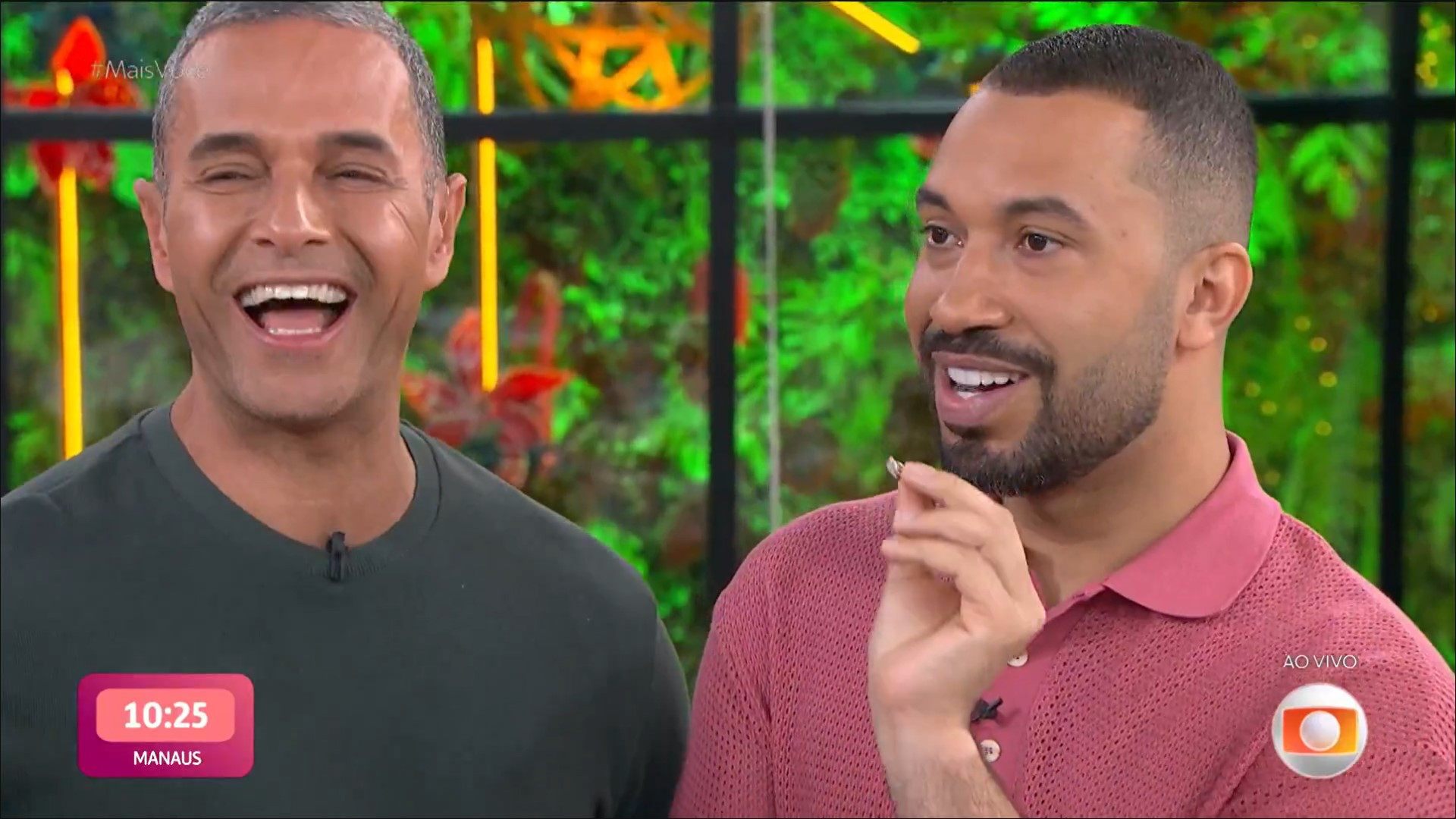 Gil do Vigor revela crush e pede Amaury Lorenzo em casamento - Reprodução / TV Globo