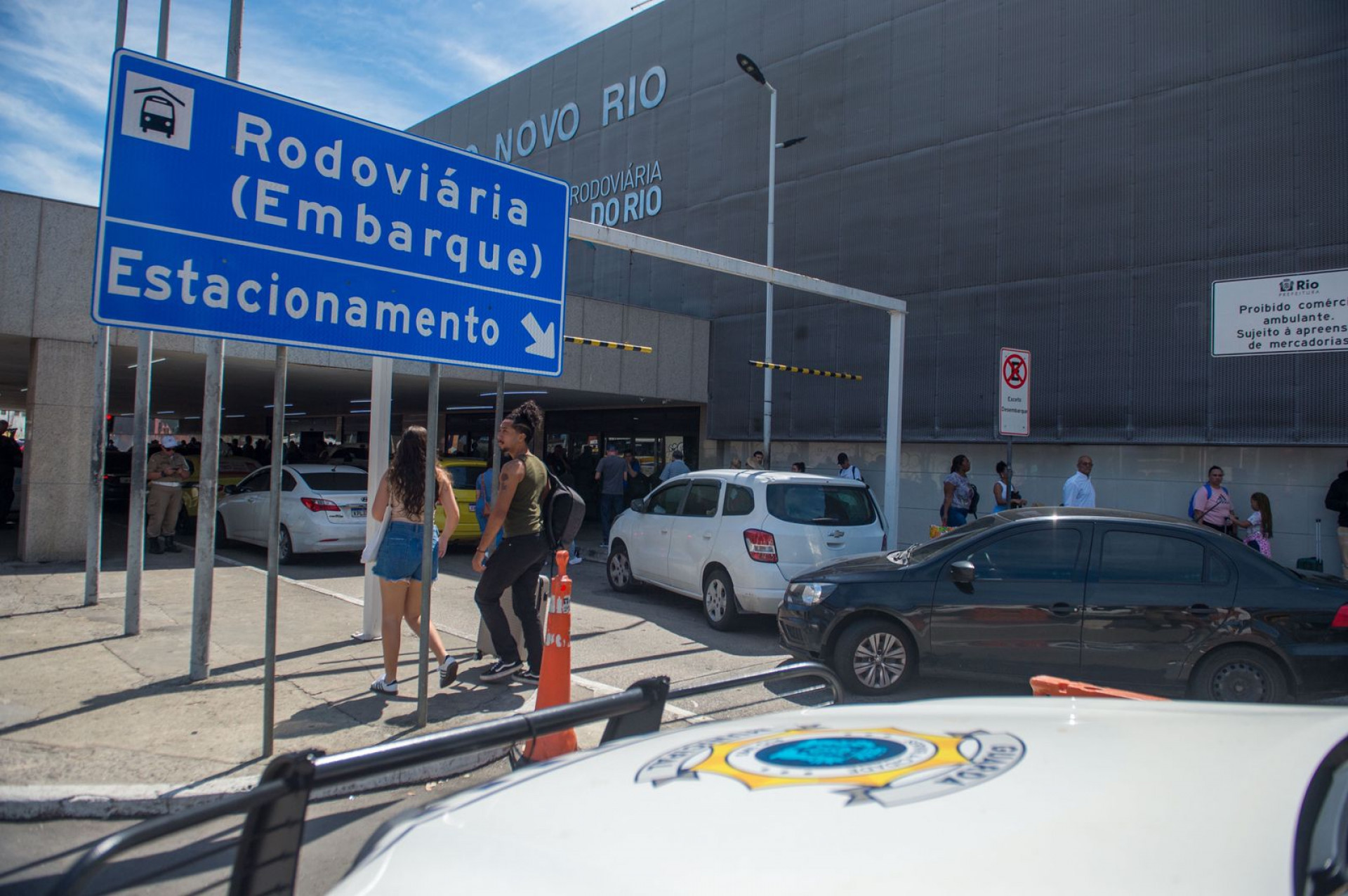 Movimentação de passageiros no Terminal Rodoviário do Rio - Armando Paiva/Agência O Dia