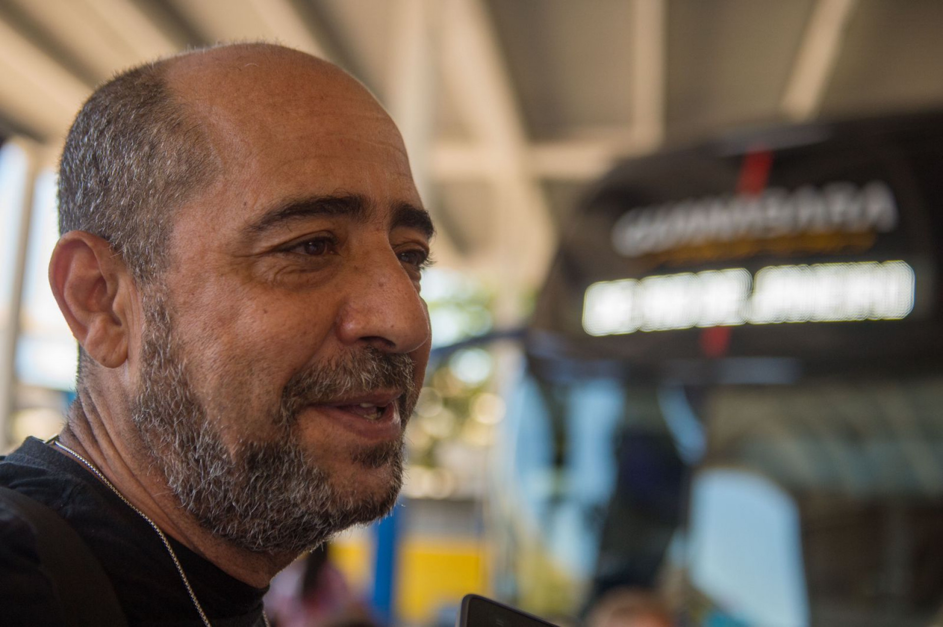 Júlio César Rocha passou o Réveillon na cidade com a família - Armando Paiva/Agência O Dia