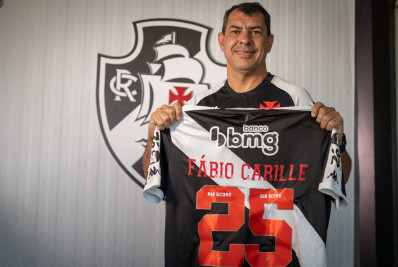 Fábio Carille vai ao CT do Vasco pela primeira vez e inicia trabalhos para 2025