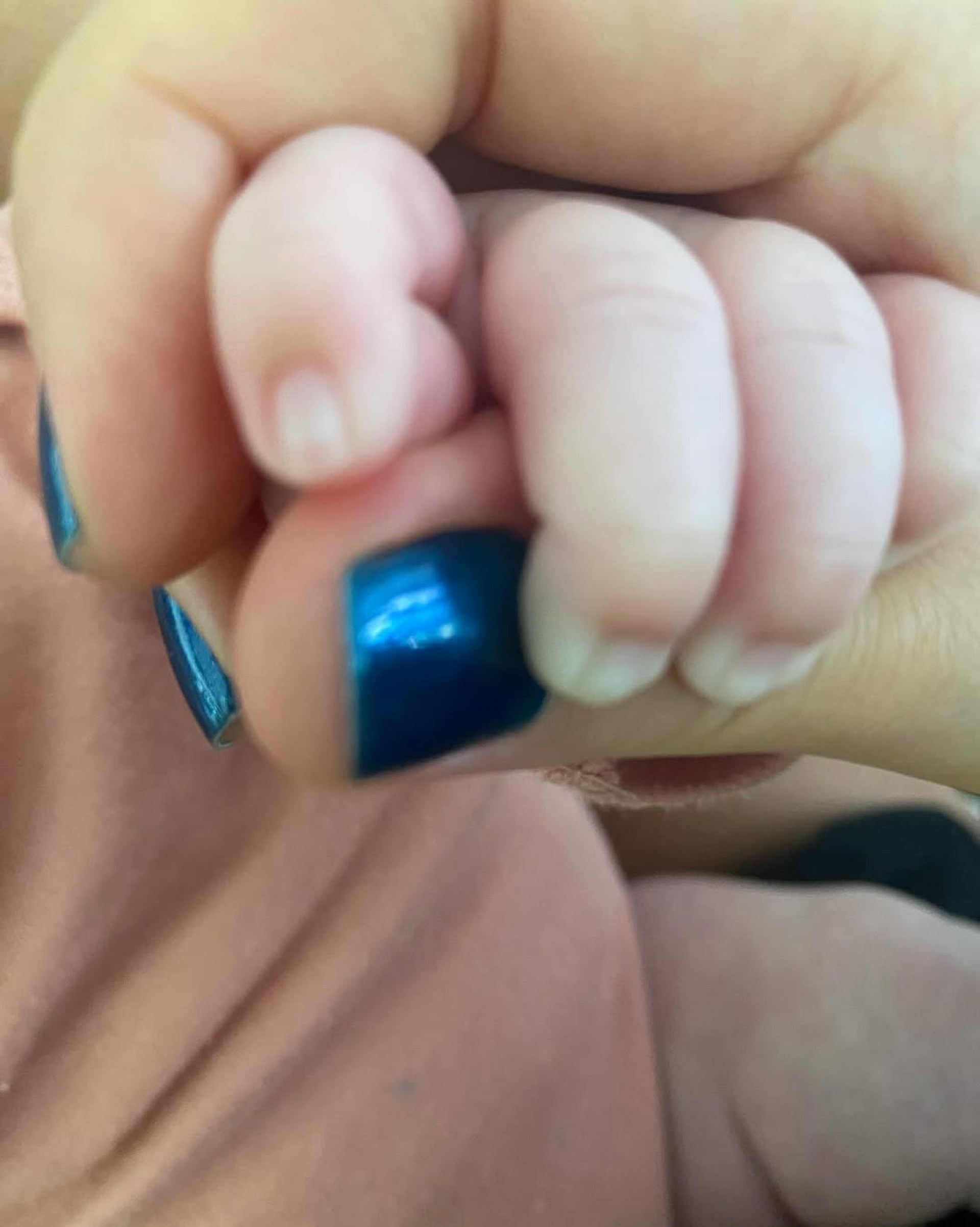 Mãozinha de Yolanda  - Reprodução/Instagram