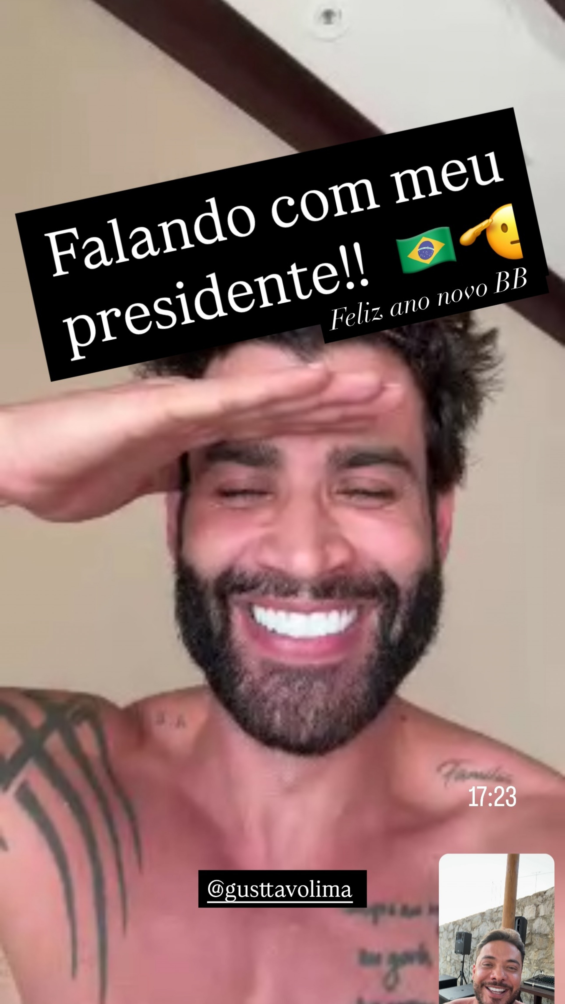 Gusttavo Lima e Wesley Safadão - Reprodução do Instagram