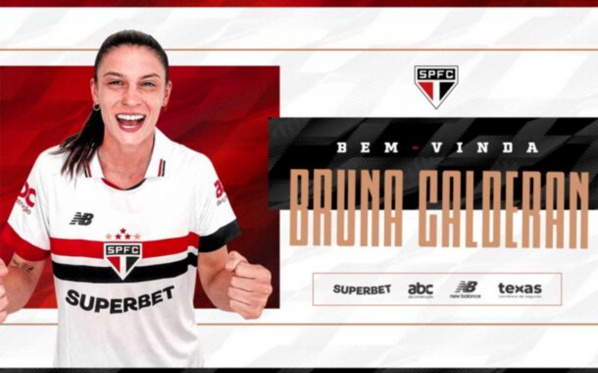 São Paulo anuncia a contratação da lateral Bruna Calderan