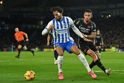 Cria do Fluminense, João Pedro marca no empate do Brighton com o Arsenal