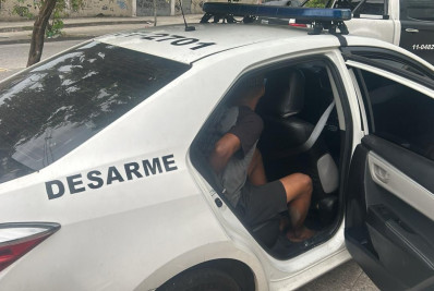 Homem é preso por tráfico de drogas em operação no Terreirão