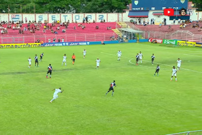 Vasco sai na frente, mas fica no empate com o XV de Piracicaba na Copinha