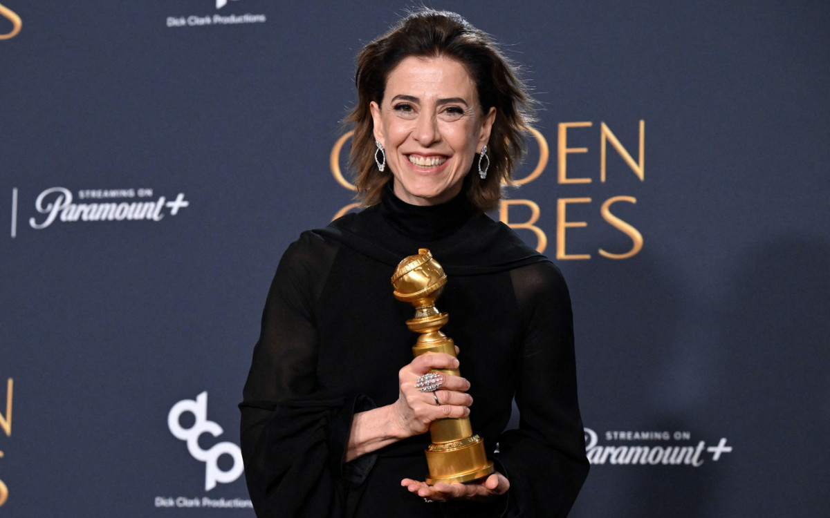 Fernanda Torres conquistou o Globo de Ouro