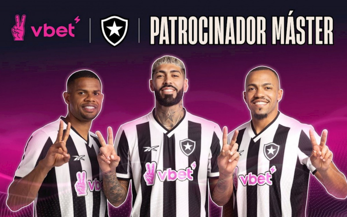 O Botafogo fechou acordo com a Vbet