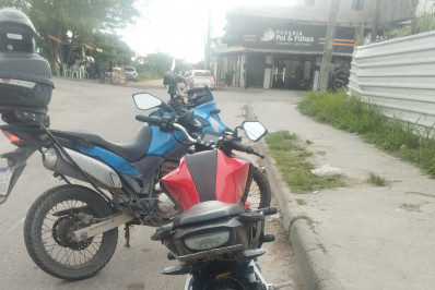 Motocicleta clonada é apreendida em Rio das Ostras