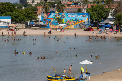 Bebê resgatado depois de se afogar no Piscinão de Ramos recebe alta