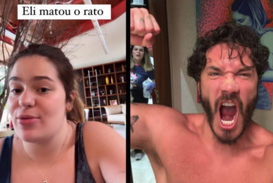 Viih Tube revela que Eliezer matou um dos ratos que apareceu na mansão da família