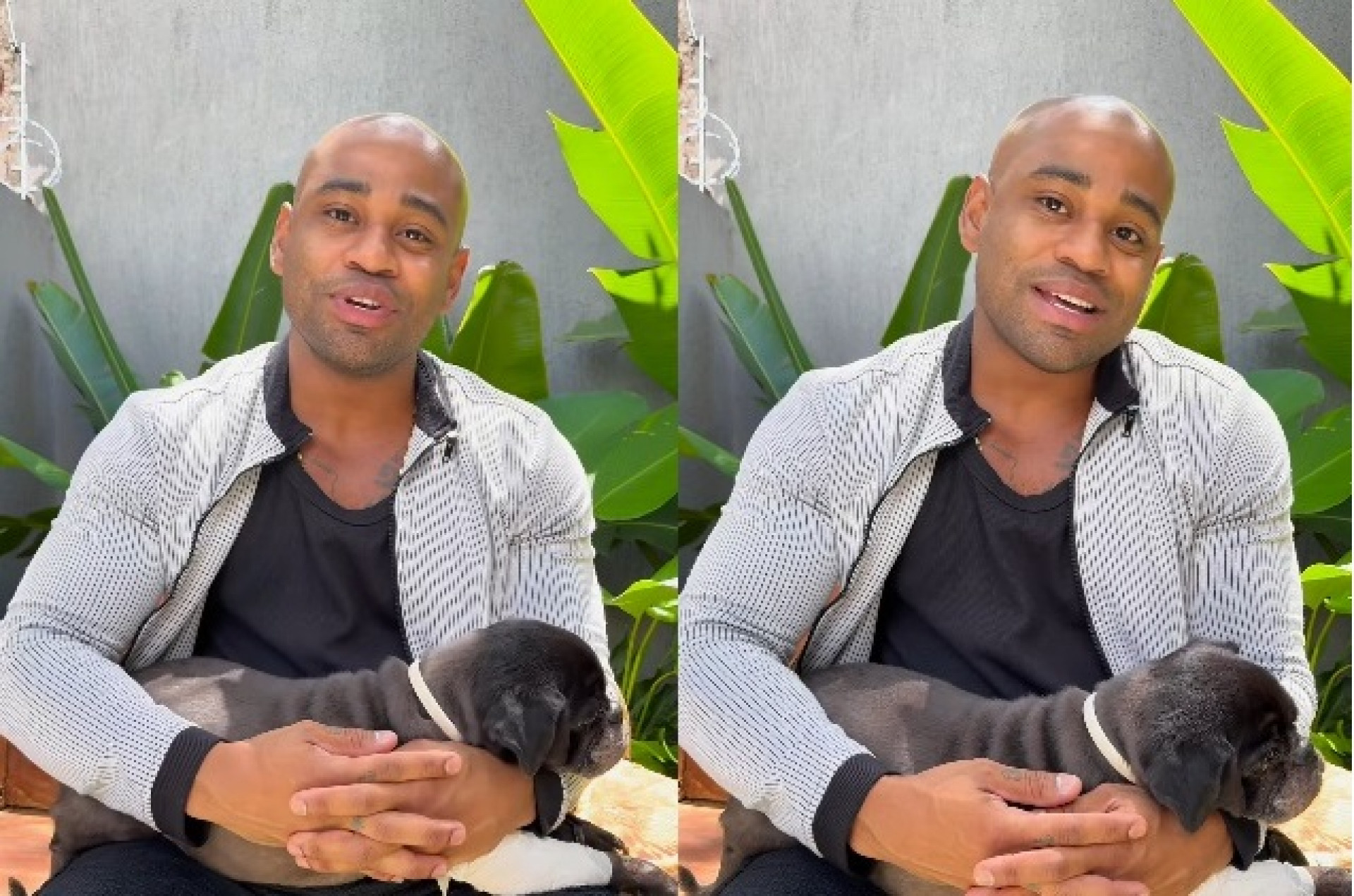 Cezar Black revela que seu cachorro está com câncer  - Reprodução/Instagram 