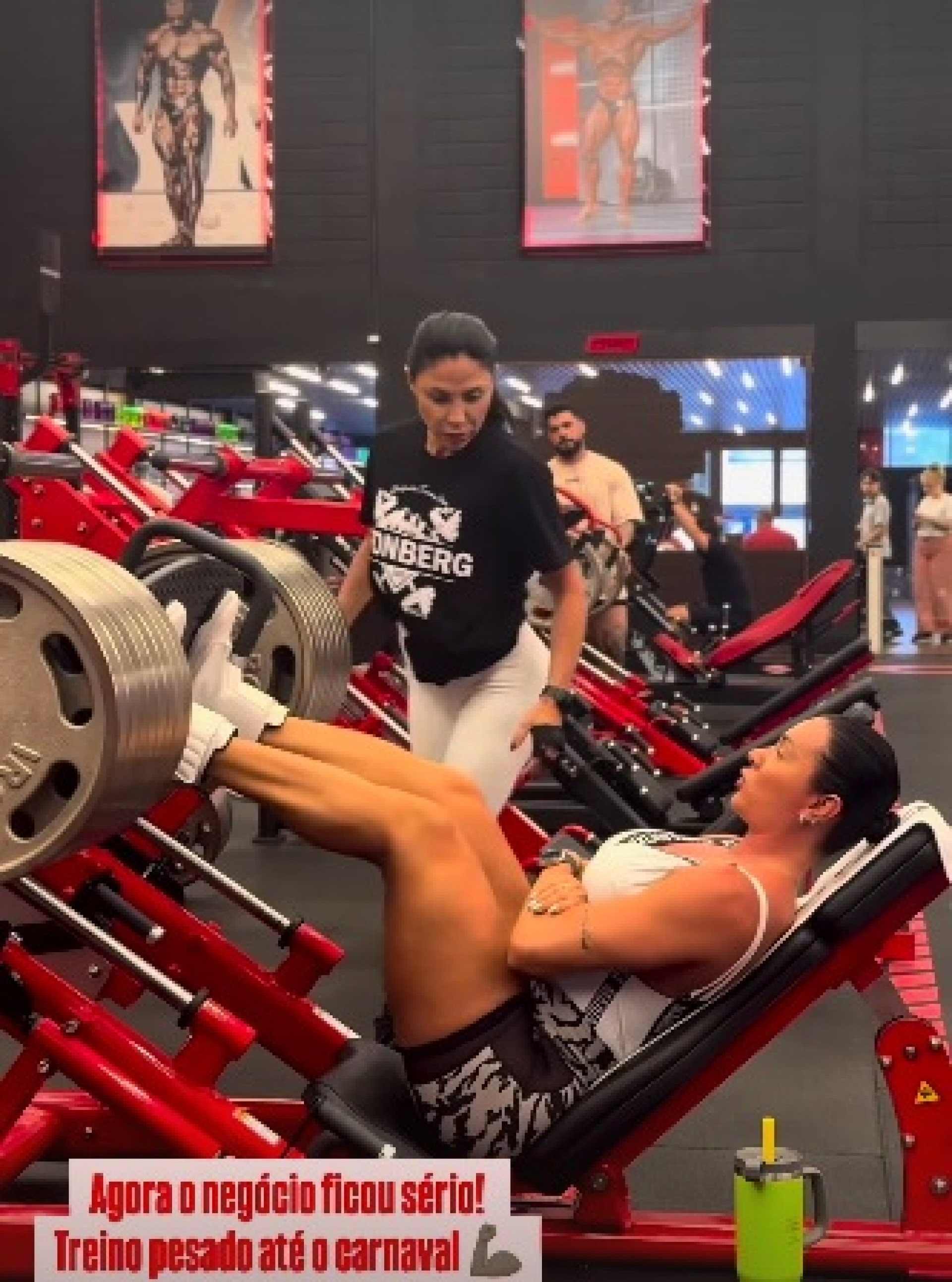 Juju Salimeni intensificou treinos para o Carnaval 2025 - Reprodução/Instagram 