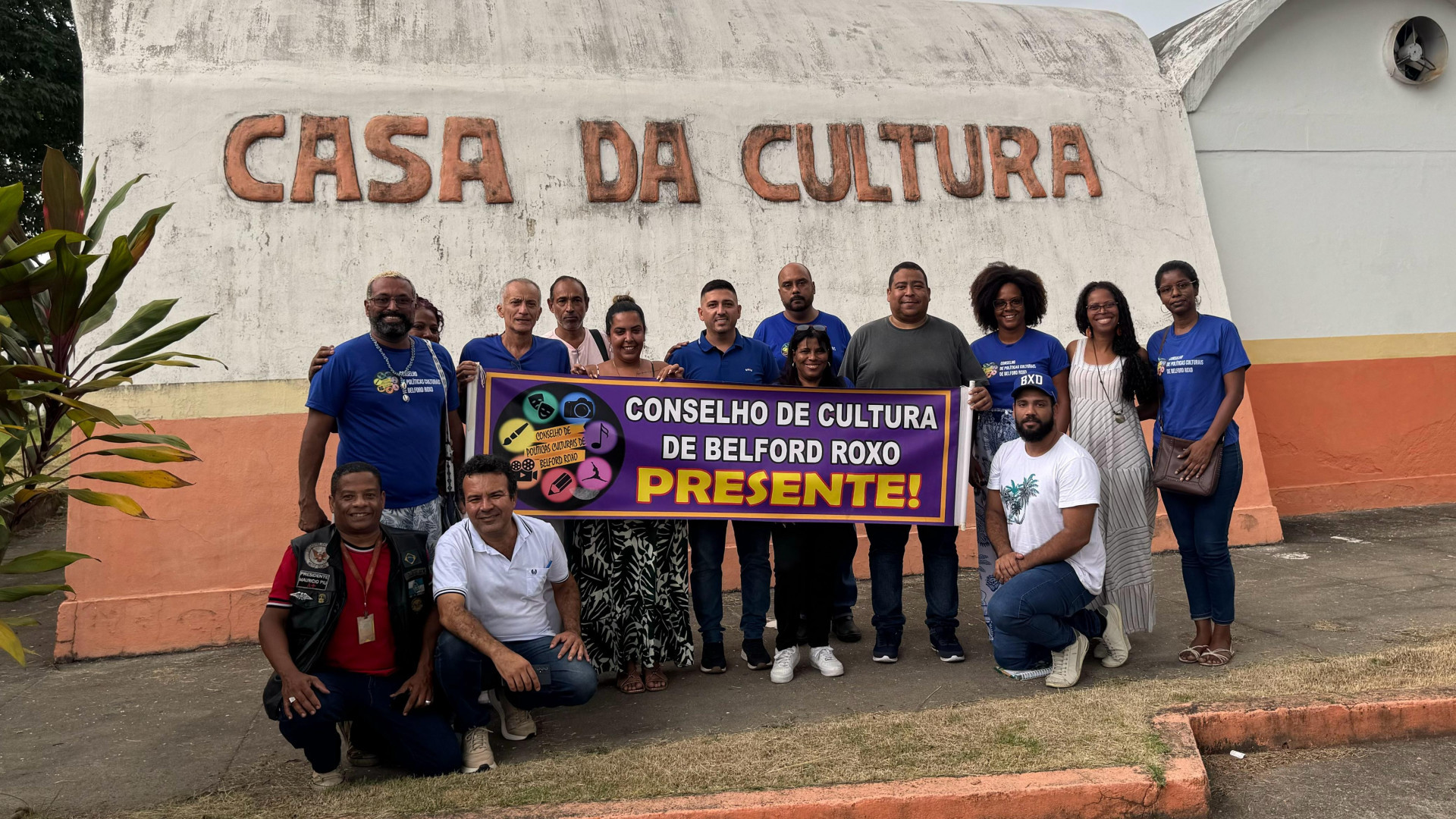 Representantes do Conselho Municipal de Cultura se reuniram e debateram a destruição da Casa da Cultura, entre outros assuntos - PMBR / Divulgação