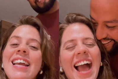 Grávida, Tati Machado descobre que está roncando ao ser gravada pelo marido