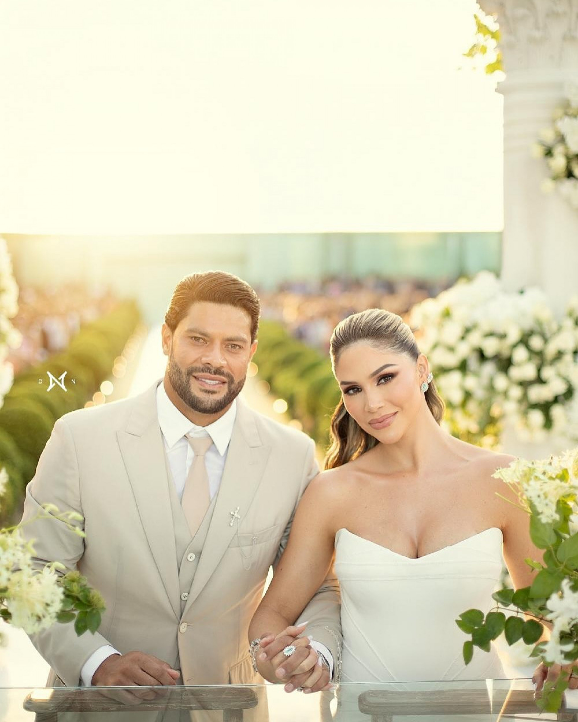 Segundo casamento de Hulk e Camila Ângelo - Reprodução / Instagram 