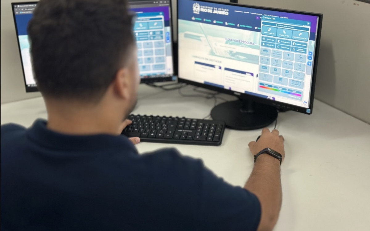 Portal de serviços do estado ganha ferramentas de acessibilidade