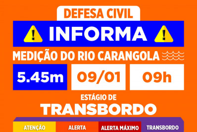 Cheias já preocupam a população