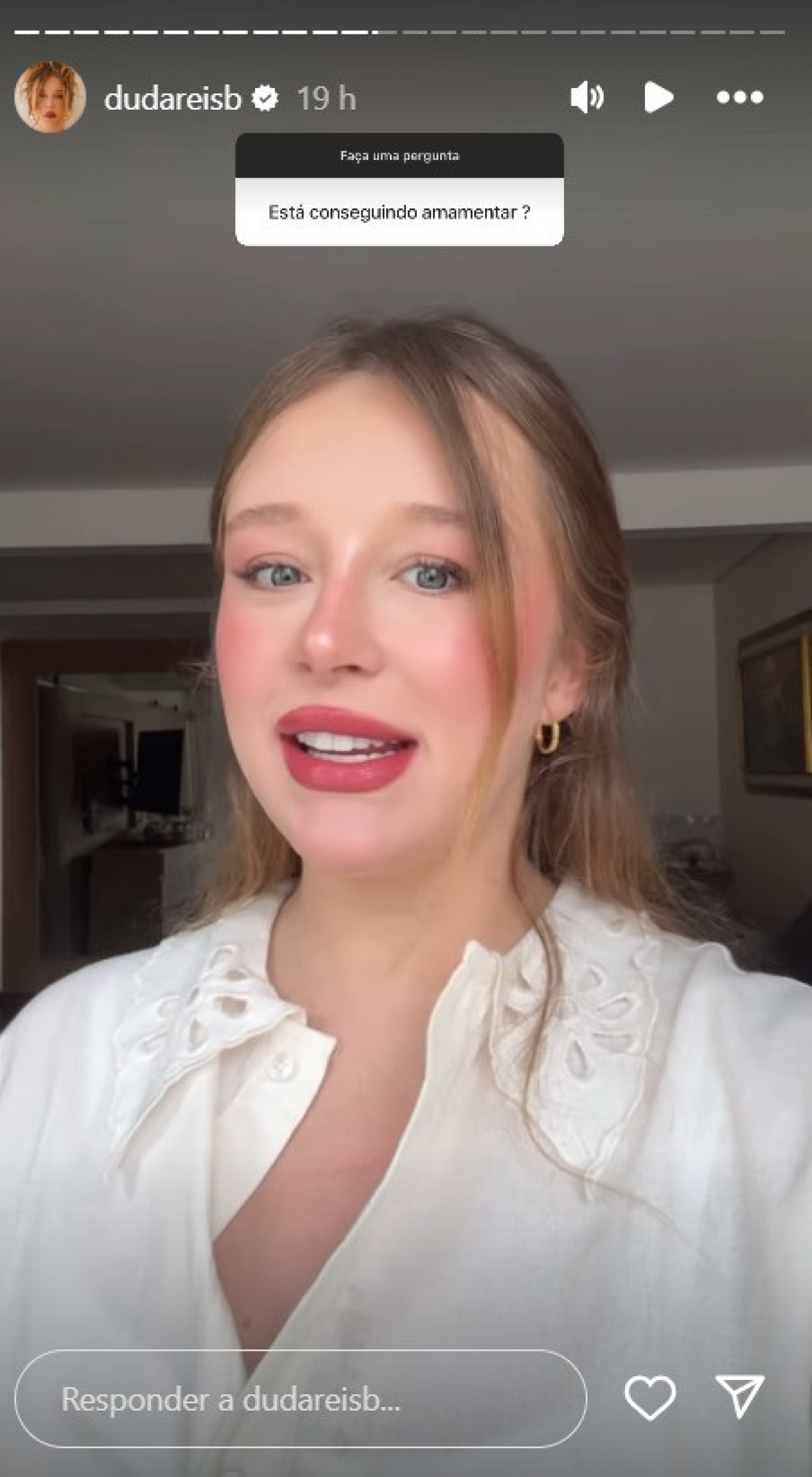 Duda Reis comenta sobre amamentar a filha - Reprodu&ccedil;&atilde;o Instagram