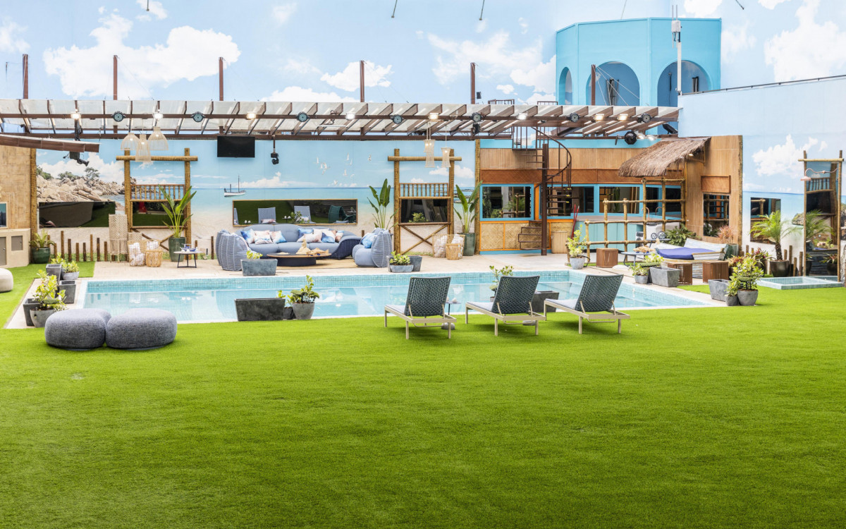 A piscina teve como inspiração regiões praianas