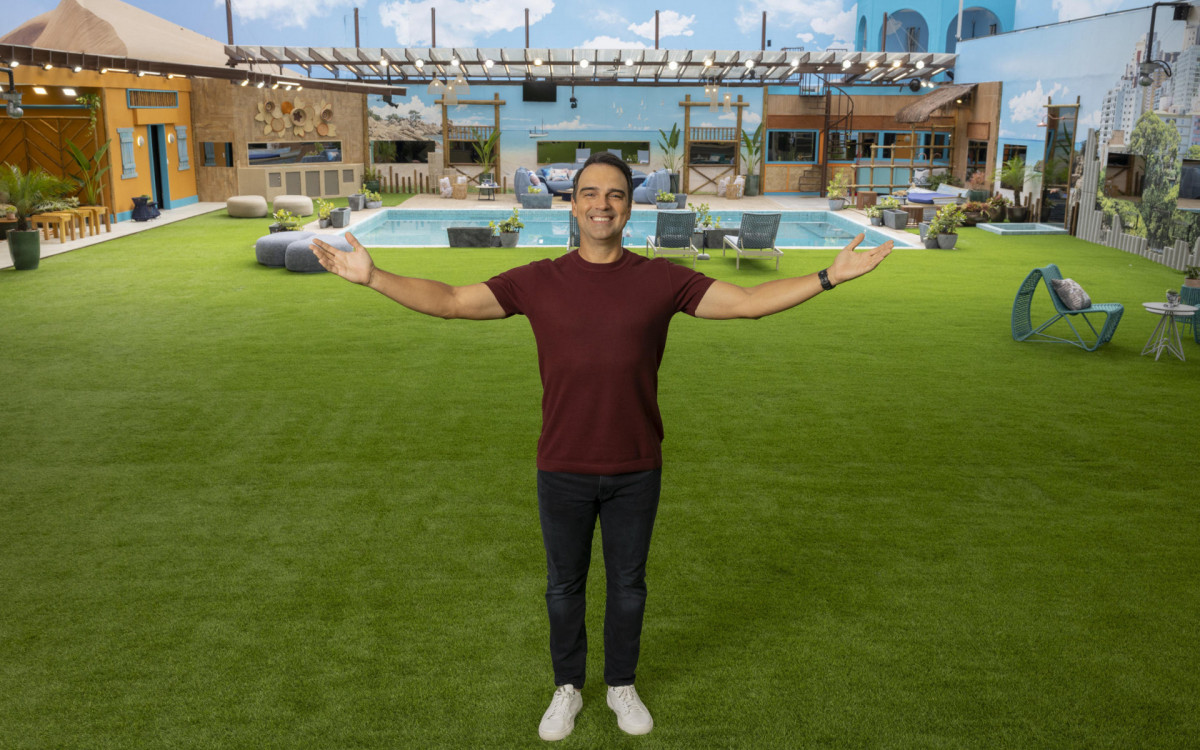 Tadeu Schmidt será o apresentador do reality pela 4ª vez