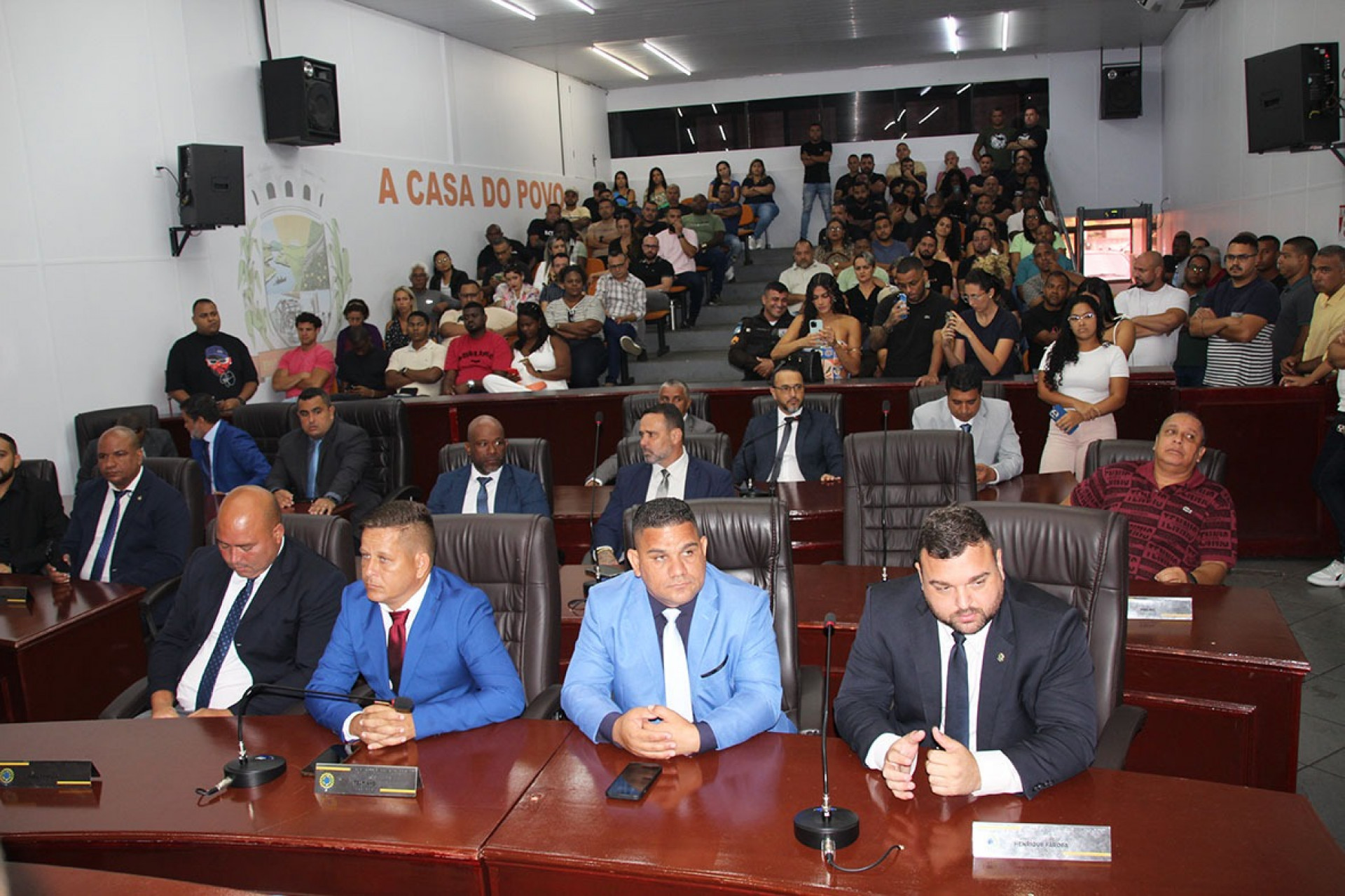 Os vereadores aprovaram projetos e tamb&eacute;m destacaram o trabalho e recupera&ccedil;&atilde;o do munic&iacute;pio - Angela Portugal / CMBR