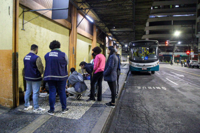 105ª DP e Prefeitura se unem em trabalho de assistência social com moradores em situação de rua