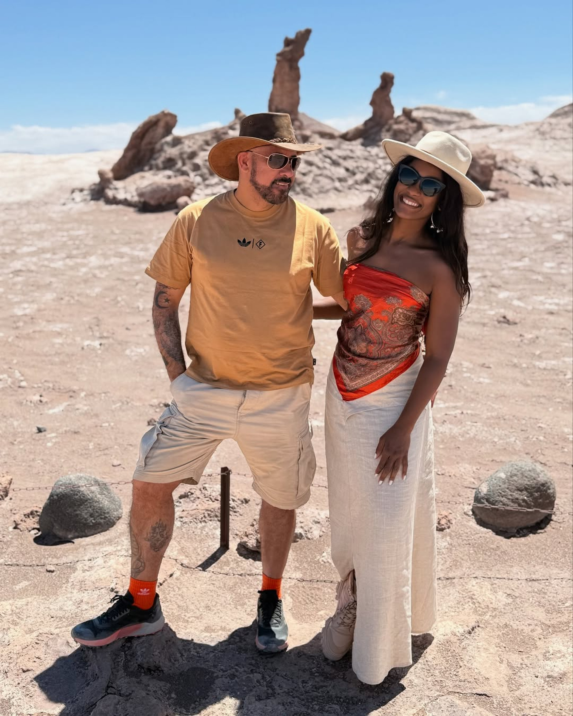 Erika Januza com o noivo, José Junior - Reprodução/Instagram