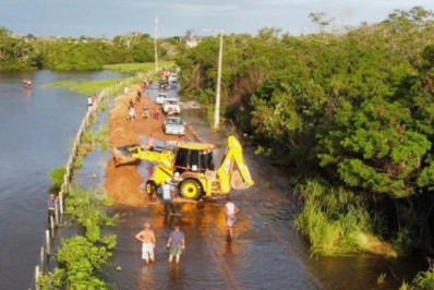 Chuva forte deixa famílias desalojadas no Norte Fluminense