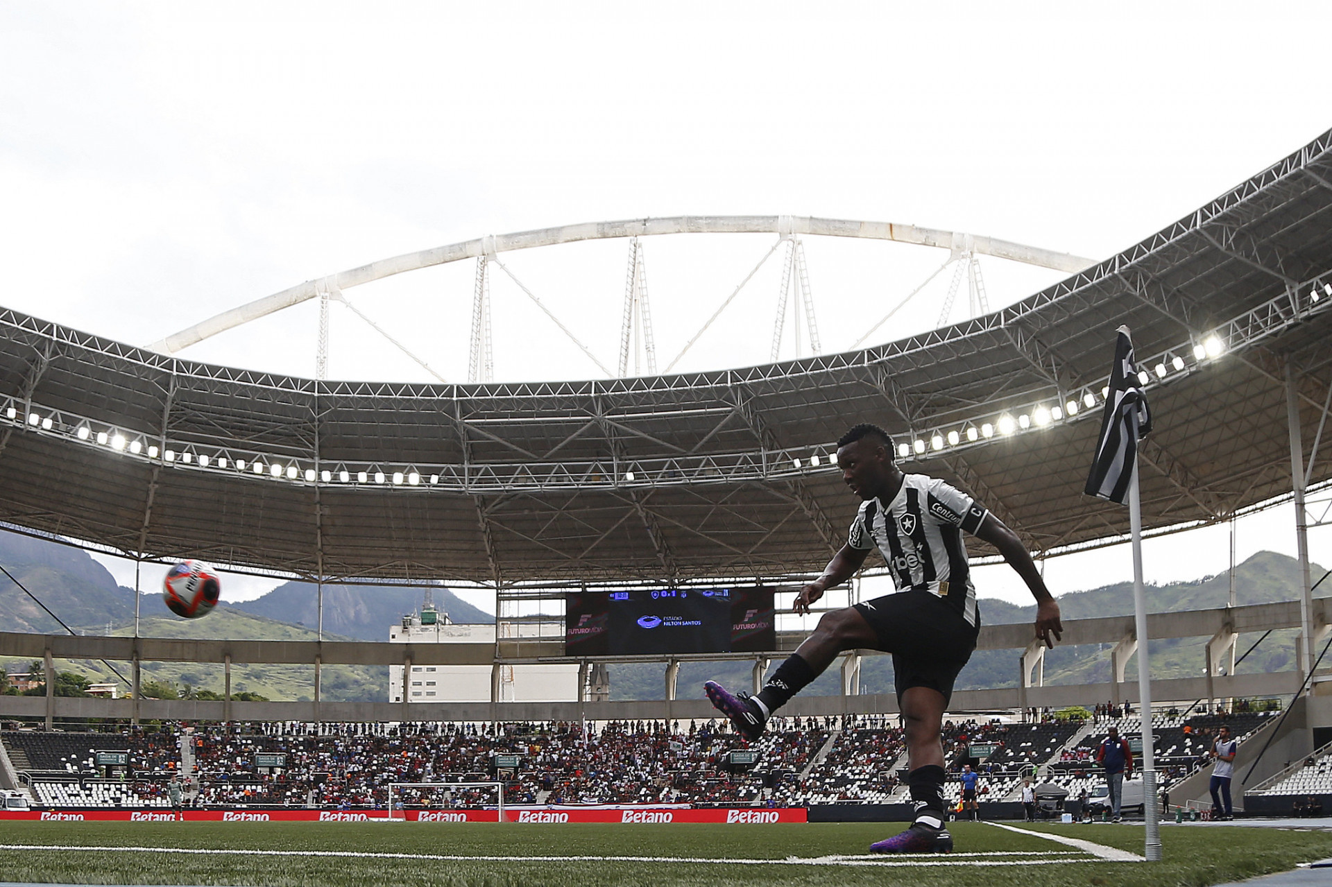 Botafogo x Macaé, pela primeira rodada do Campeonato Carioca de 2025, no Nilton Santos - Vitor Silva / Botafogo