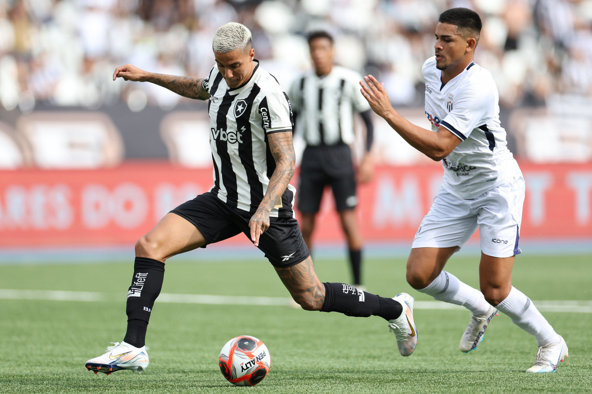 Botafogo x Macaé, pela primeira rodada do Campeonato Carioca de 2025, no Nilton Santos - Vitor Silva / Botafogo