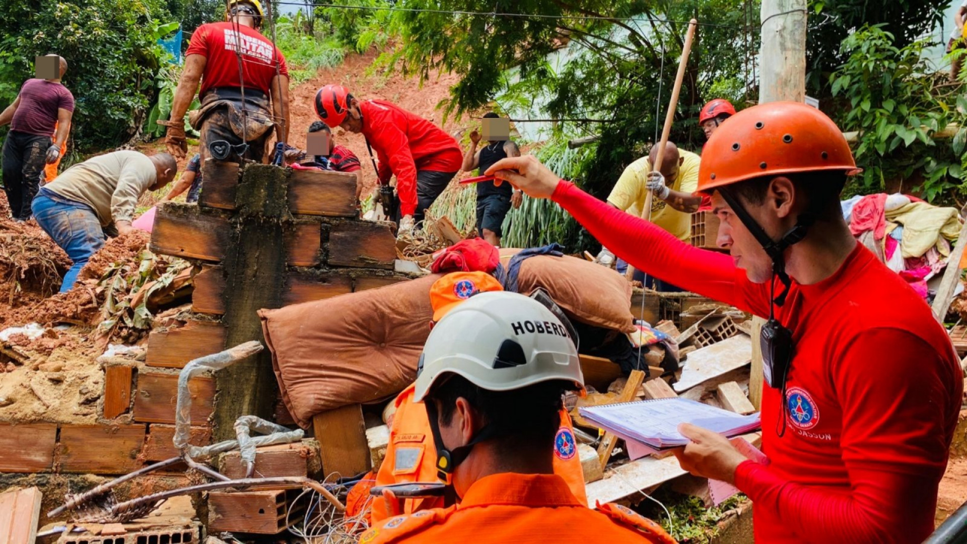 Prefeitura da cidade anunciou decreto de calamidade pública após chuvas  - Divulgação / CBMMG
