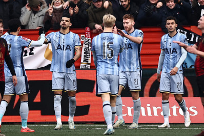 Tottenham vence time da quinta divisão na prorrogação e avança na Copa da Inglaterra