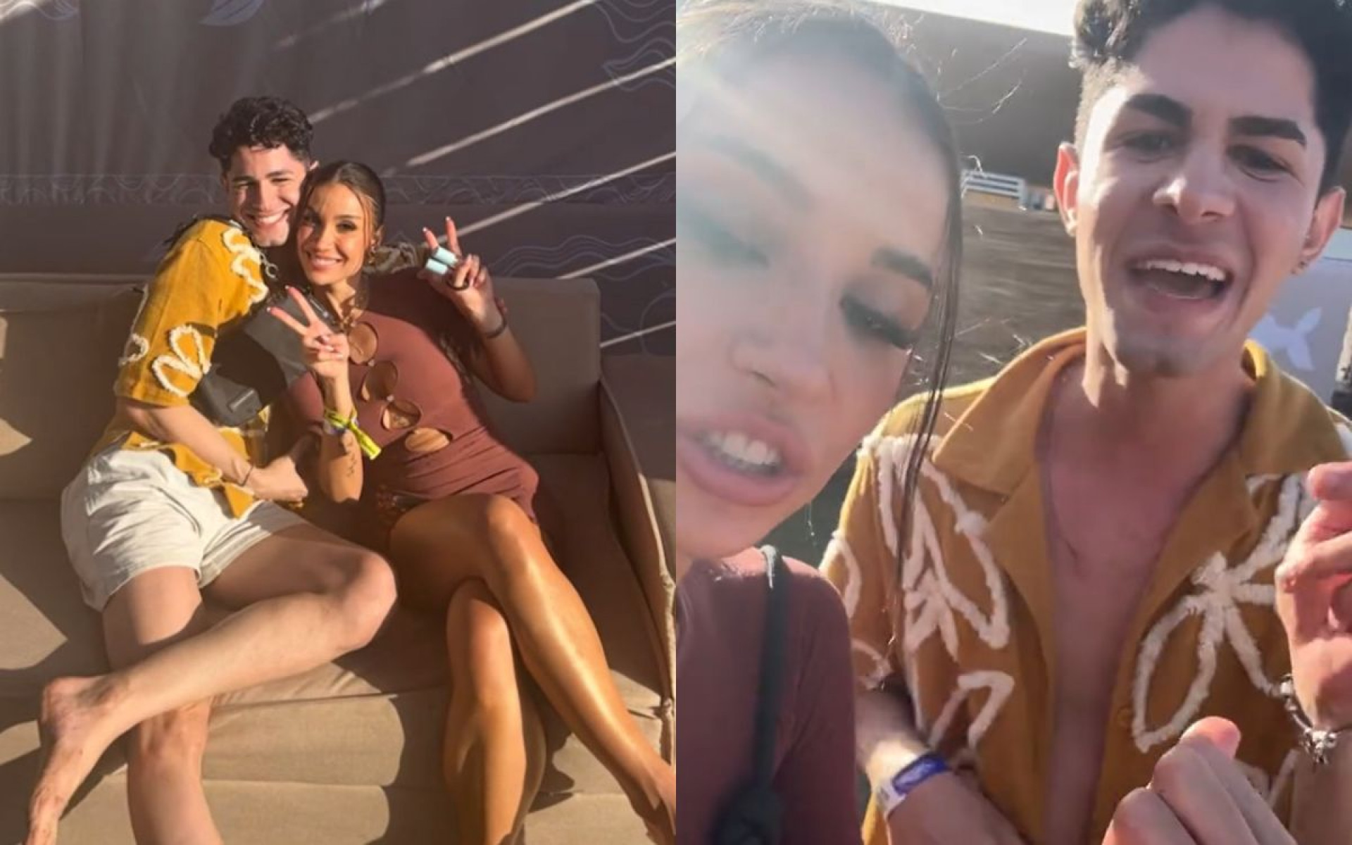 Bianca Andrade dá bolsa de grife e maquiagens para fã durante Numanice - Reprodução / TikTok